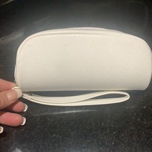 White Oakley sunglasses case